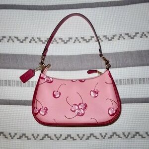 COACH Teri Shoulder Bag With Cherry Print CR290